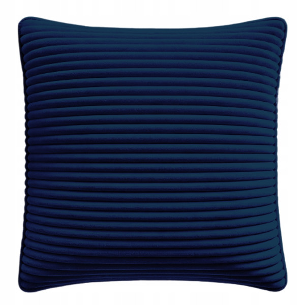 Poszewki premium na poduszki 40x40cm welur sztruks NIEBIESKI