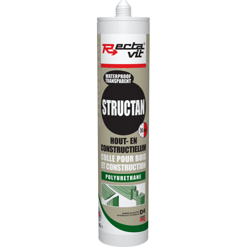 Colle pour bois et construction Structan 0,31 L RECTAVIT