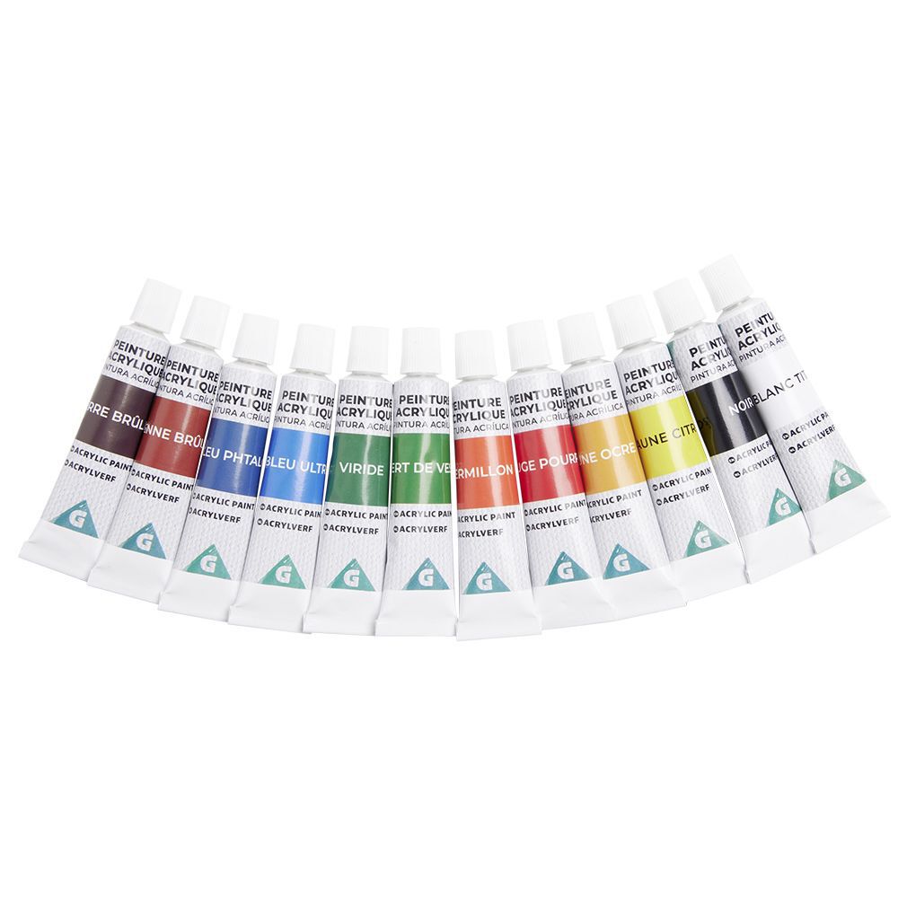 Peinture à huile 12ml x12
