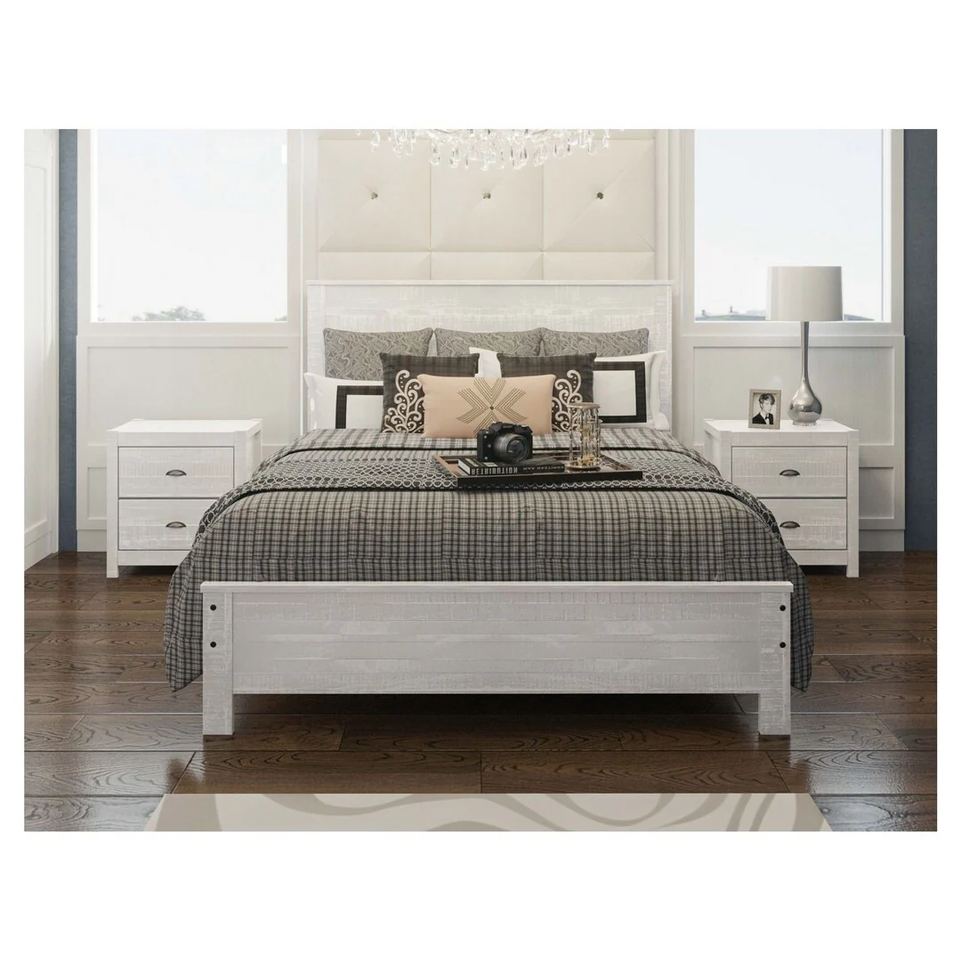 Yes4wood Albany Full Bedroom Furniture Set Solid Wood