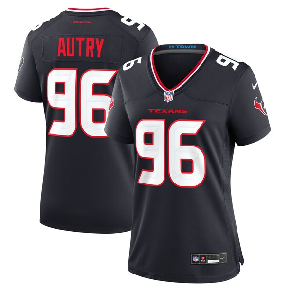 Denico Autry Houston Texans Nike Women's Team Game Jersey -  Navy