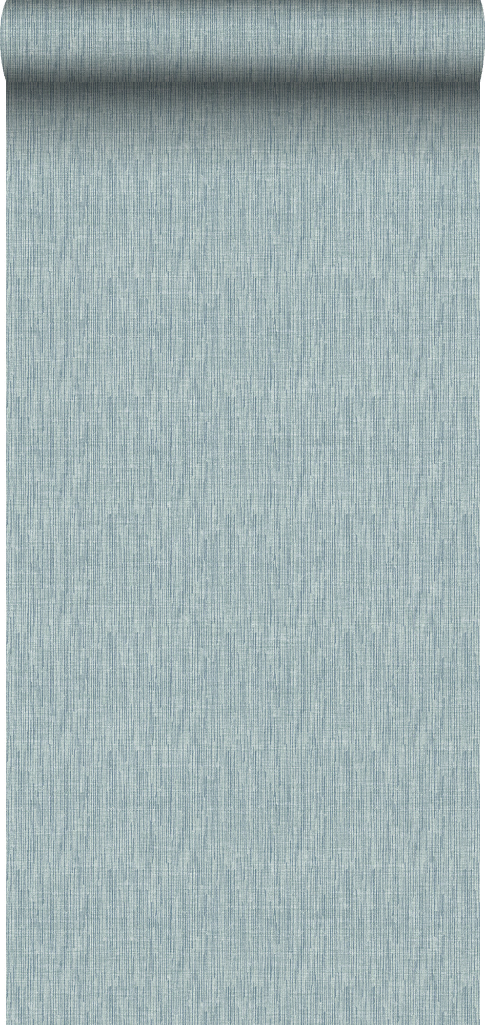 Sanders & Sanders behang linnenstructuur turquoise - 53 cm x 10 m - 640208