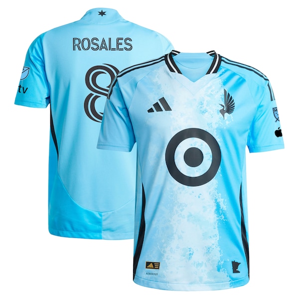 Joseph Rosales Minnesota United FC adidas 2025 CONVERGENCE Authentic Player Jersey - Blue