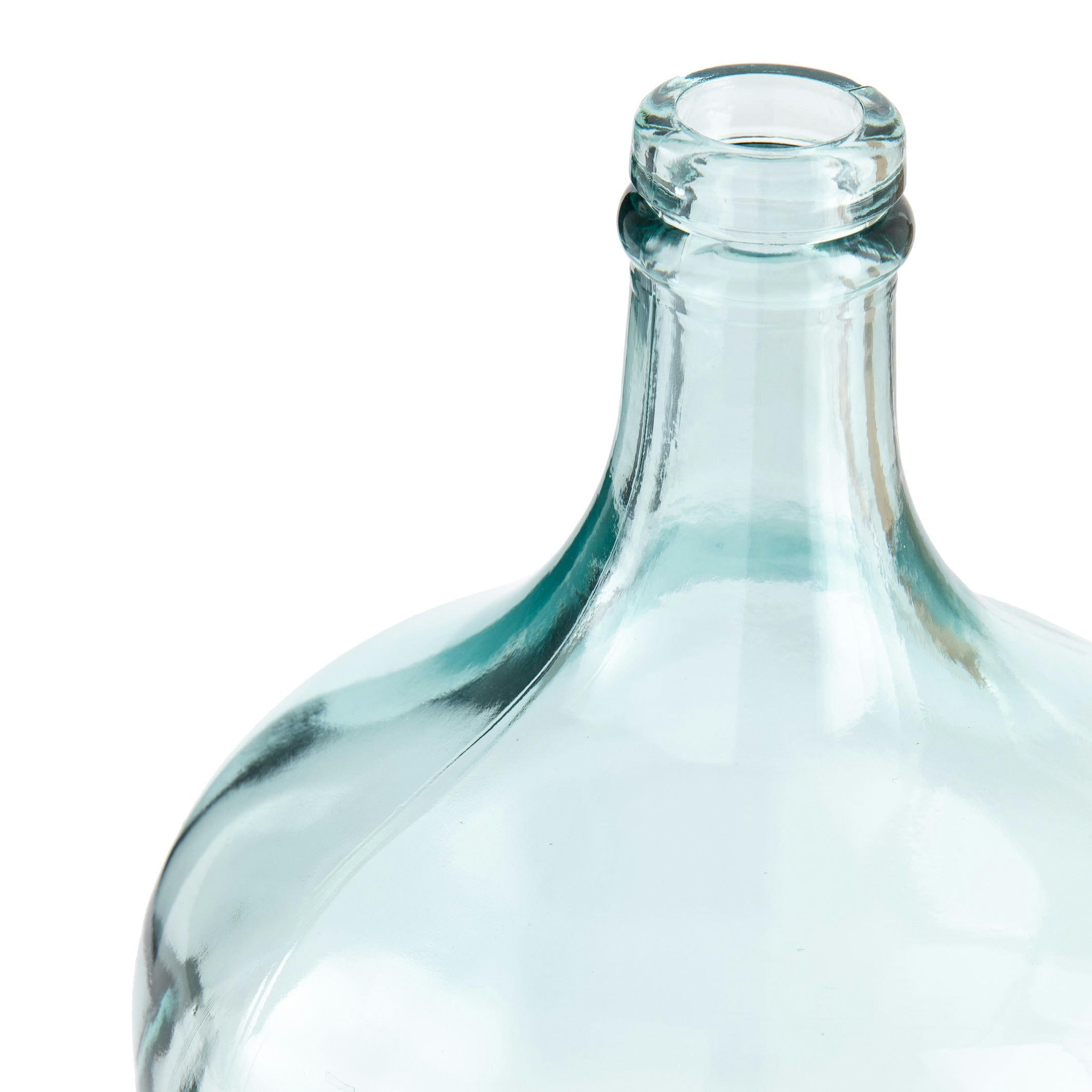 Vase dame-jeanne en verre H31 cm, Izolia