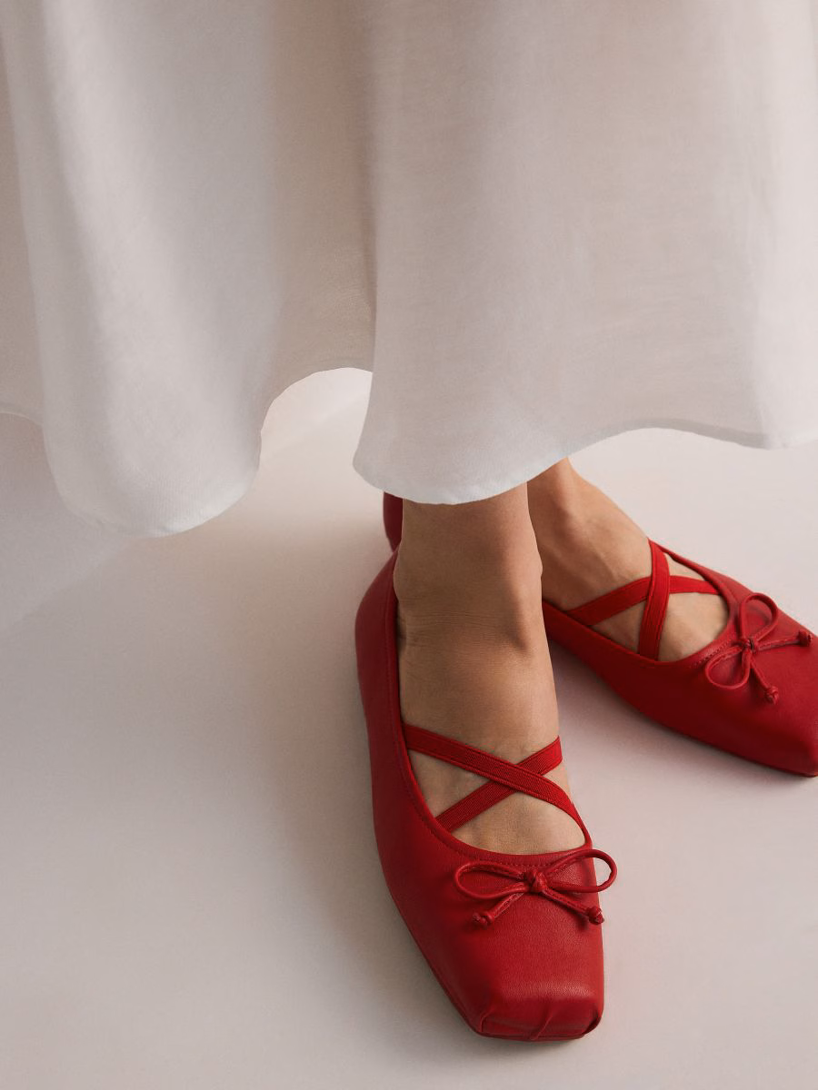 Ballerinas With Bow Detail