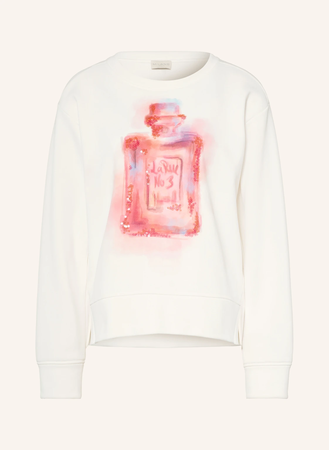 MILANO ITALY Sweatshirt mit Pailletten