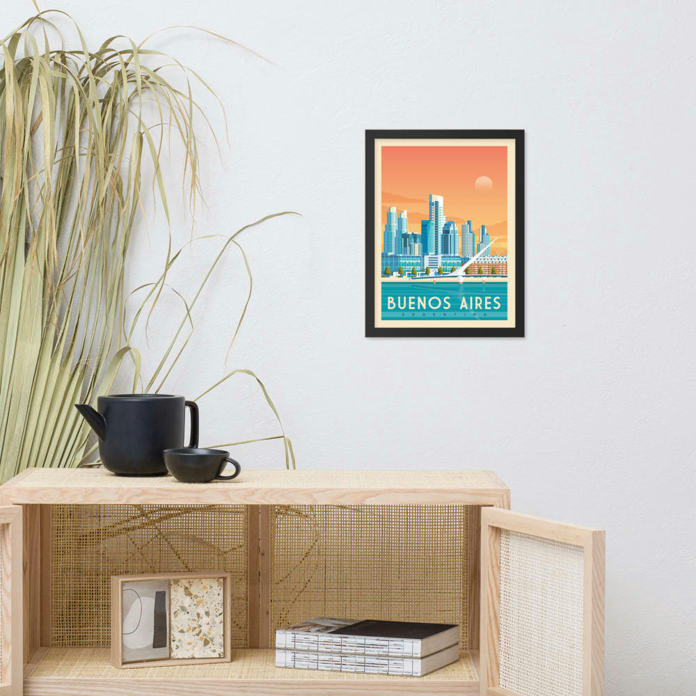 - Affiche Buenos Aires  21x29,7 cm
