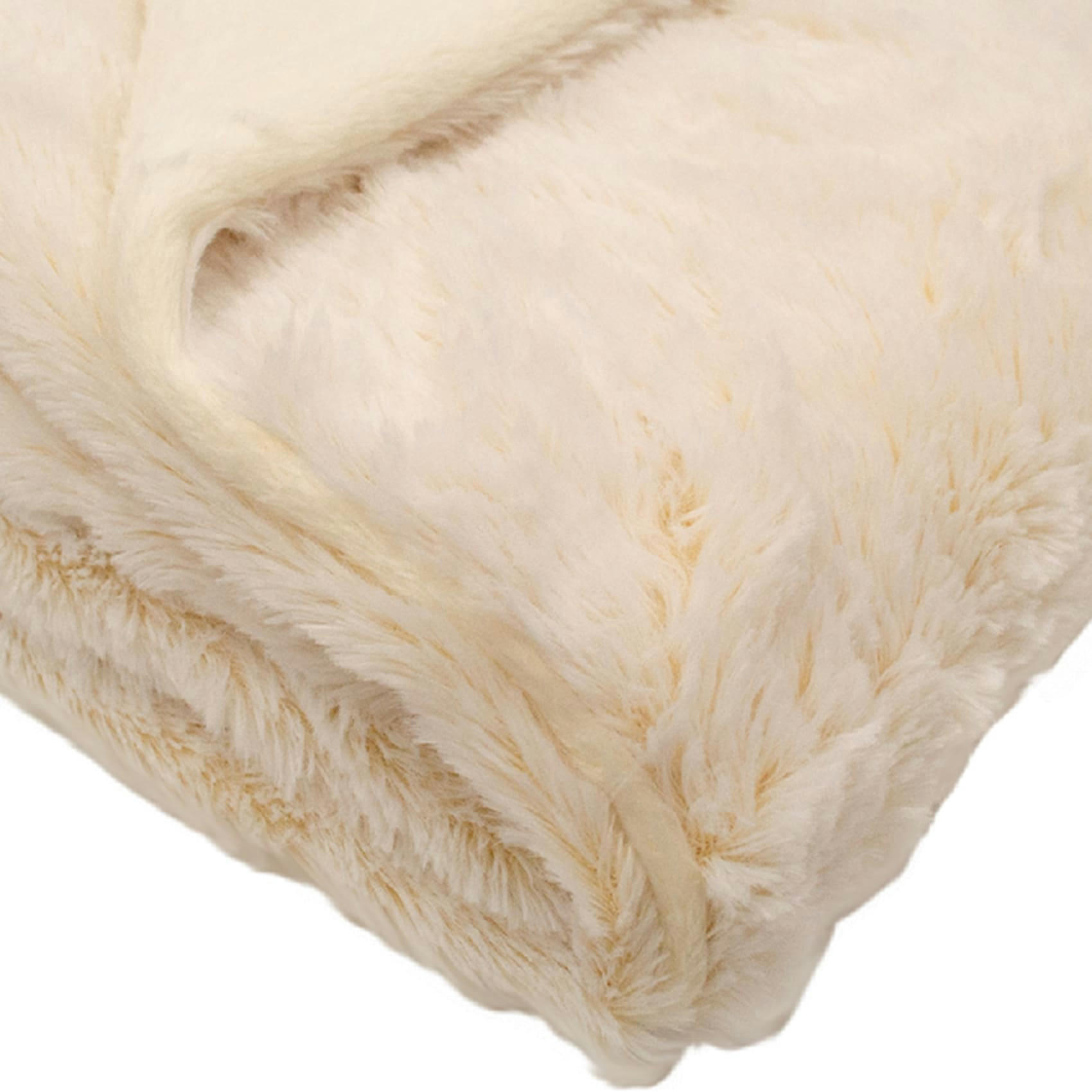 - Couverture bébé snow doublée en coton Crème 75x100