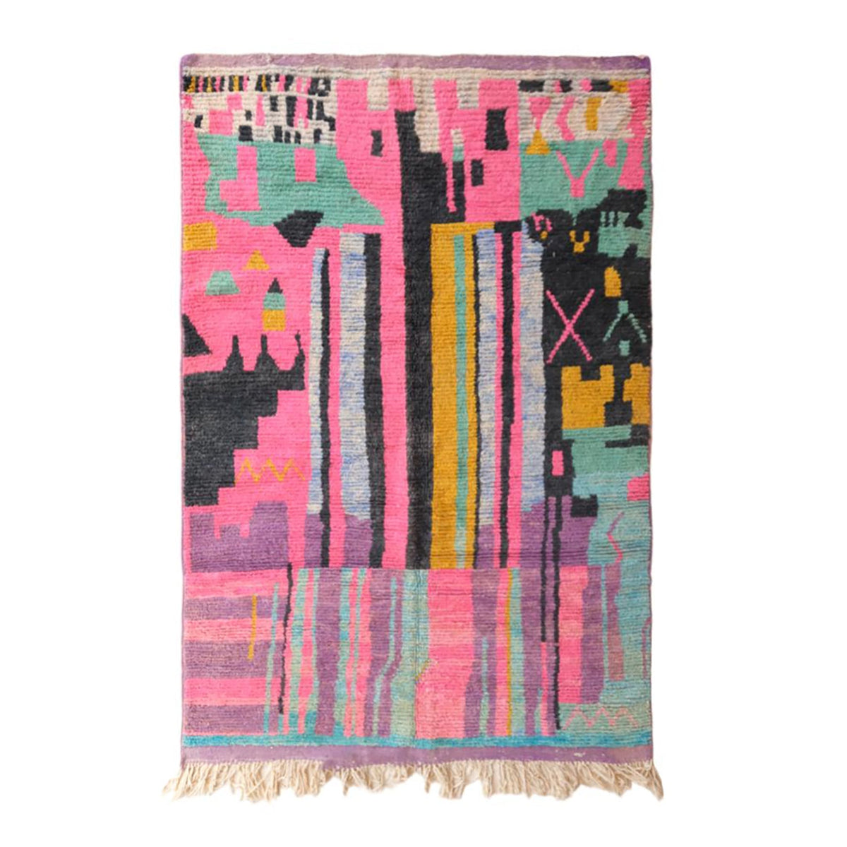 AFK Living vloerkleed Berber - handgemaakt - Wol - 160 cm x 230 cm