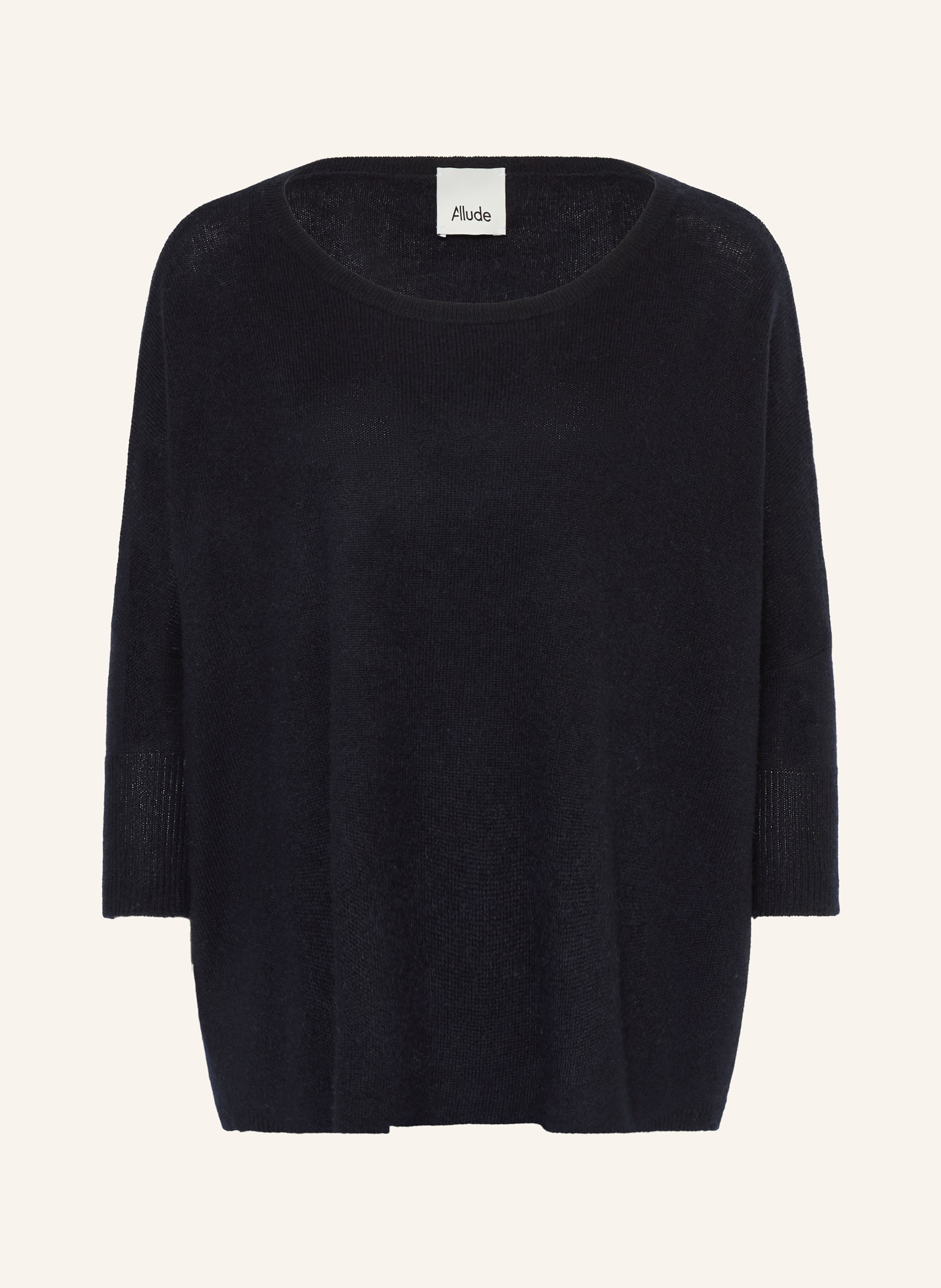 ALLUDE Cashmere-Pullover mit 3/4-Arm
