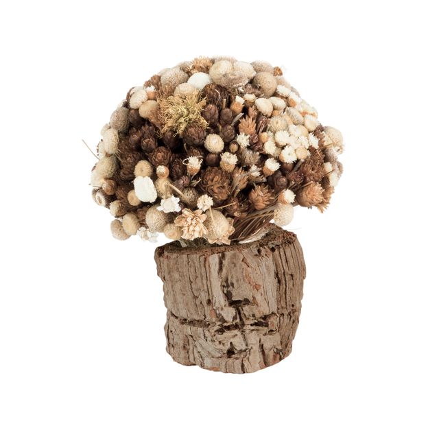 ARRANJO FLORES 14 CM GALHEIROS