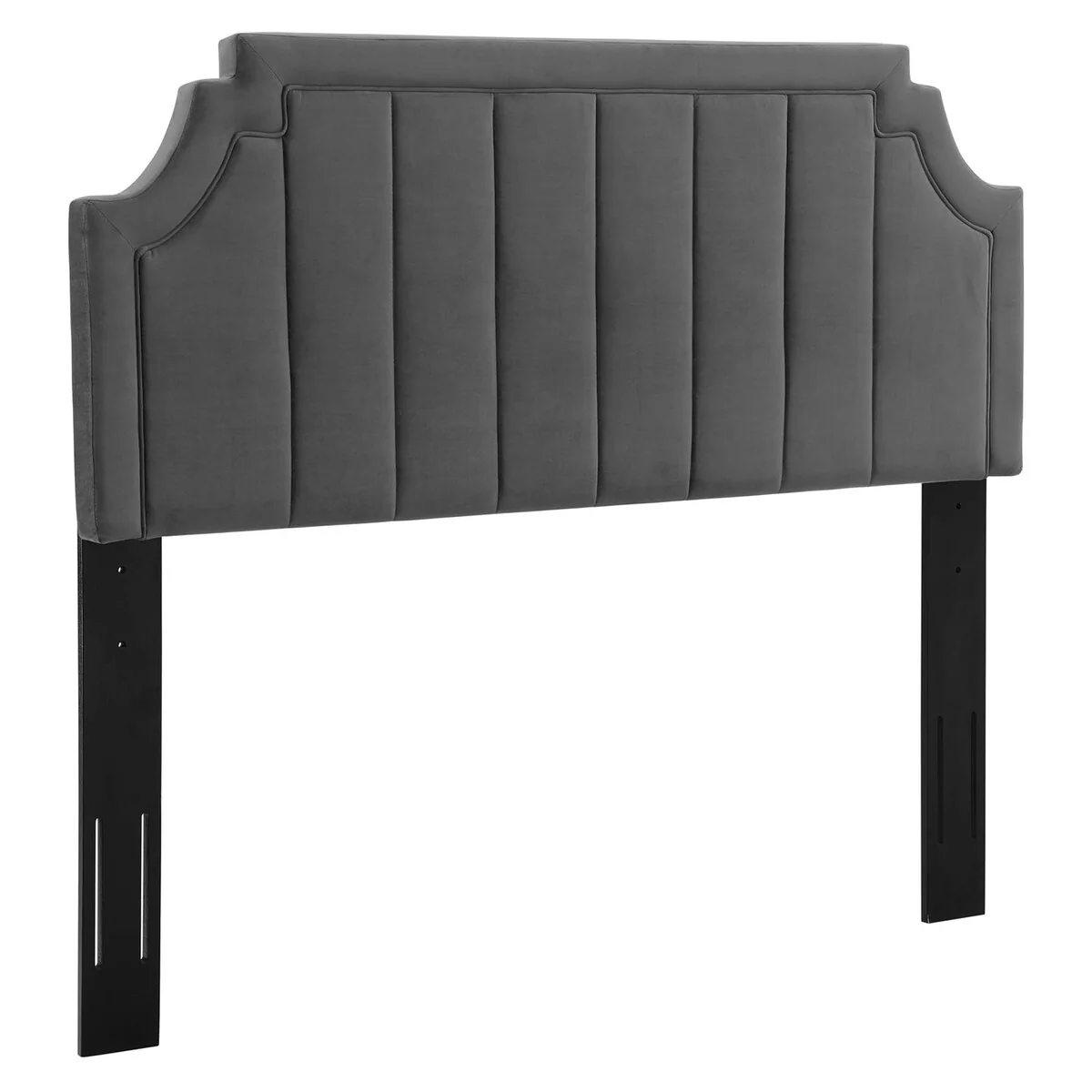 Alyona Channel Tufted Performance Velvet Full/Queen Headboard