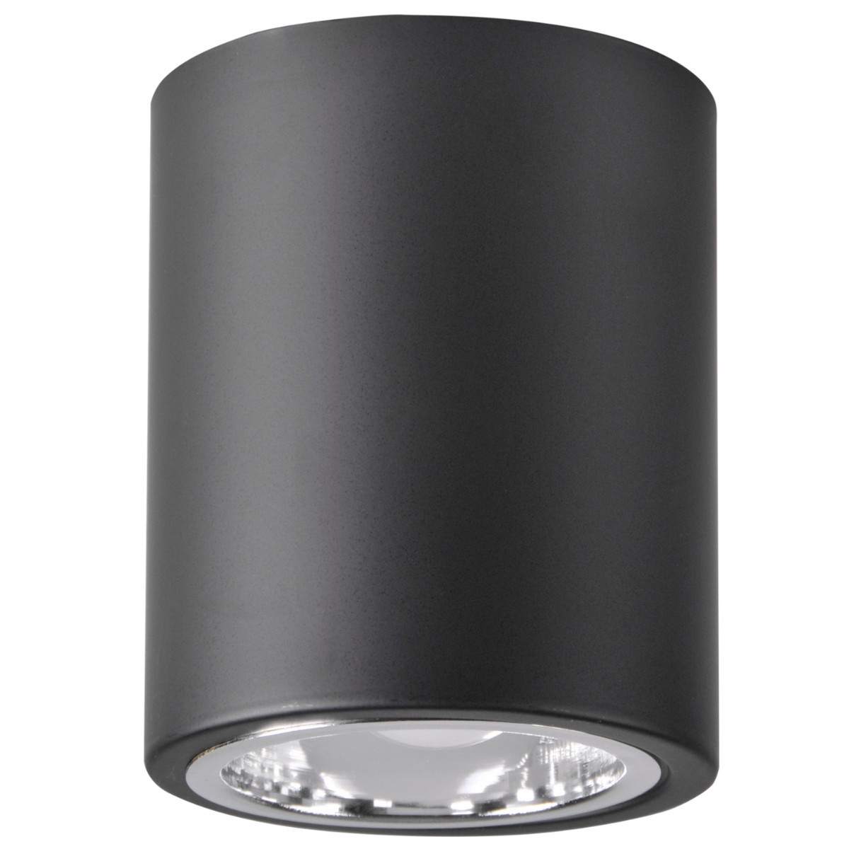 Spot okrągły czarny JUPITER1xE27x20W wym:12x9,8x9,8cm IP20 Polux