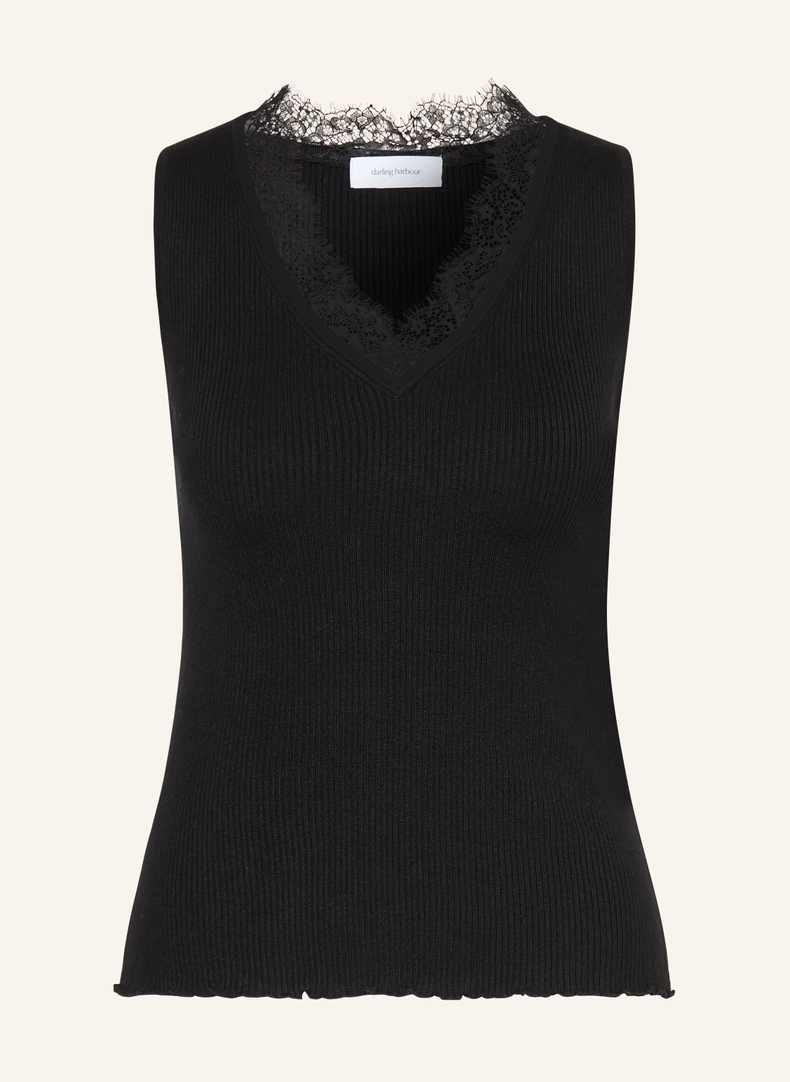 darling harbour Stricktop mit Spitze