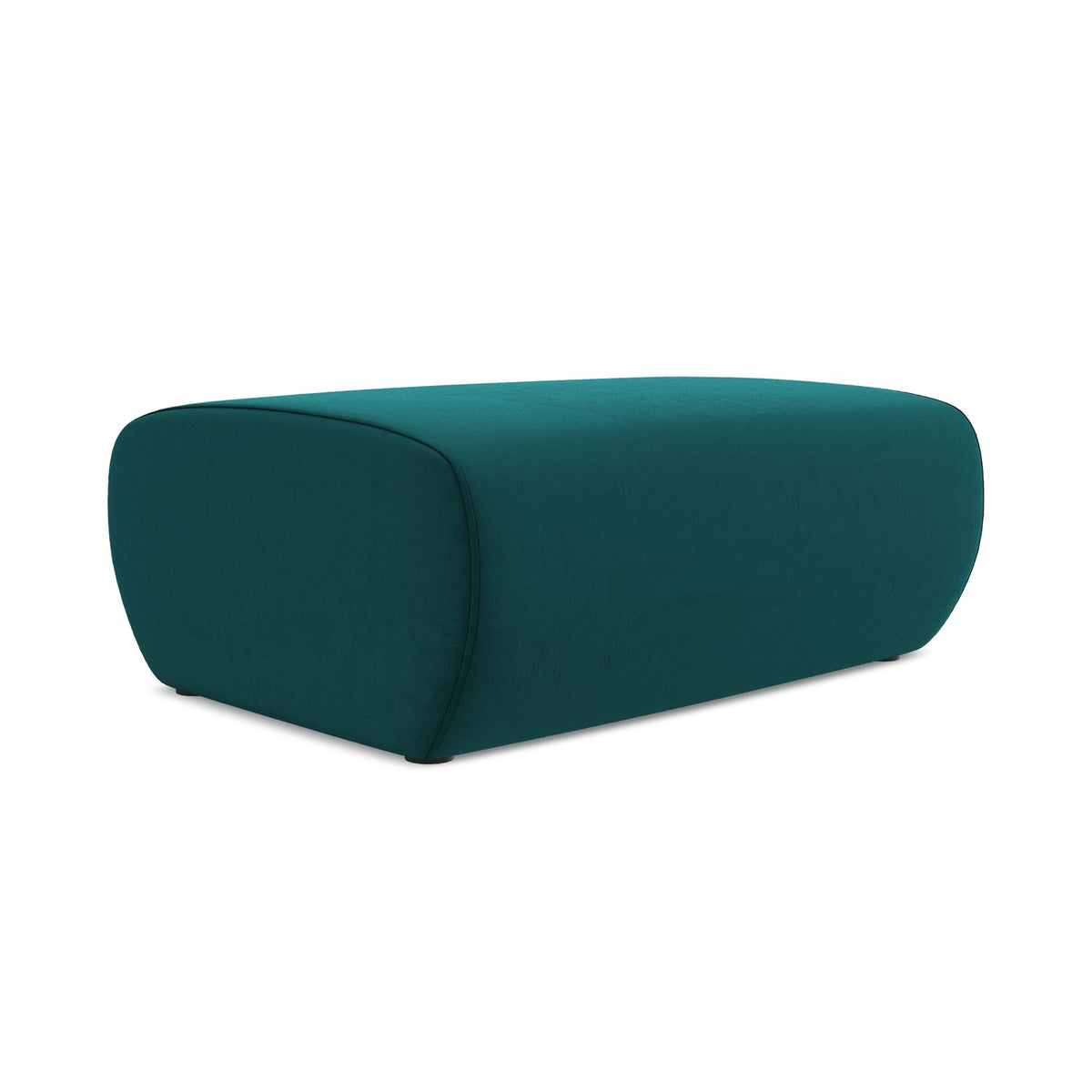 LaMiaSofa Poef Perugia - velours - marien - 102x62x40