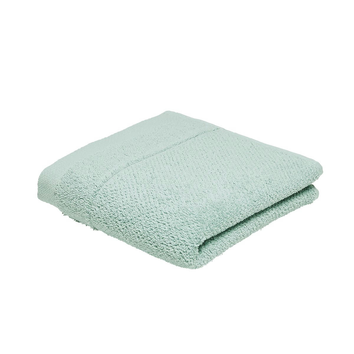 BIO ORGANIC - Serviette de bain uni en Coton Vert 50x90 cm
