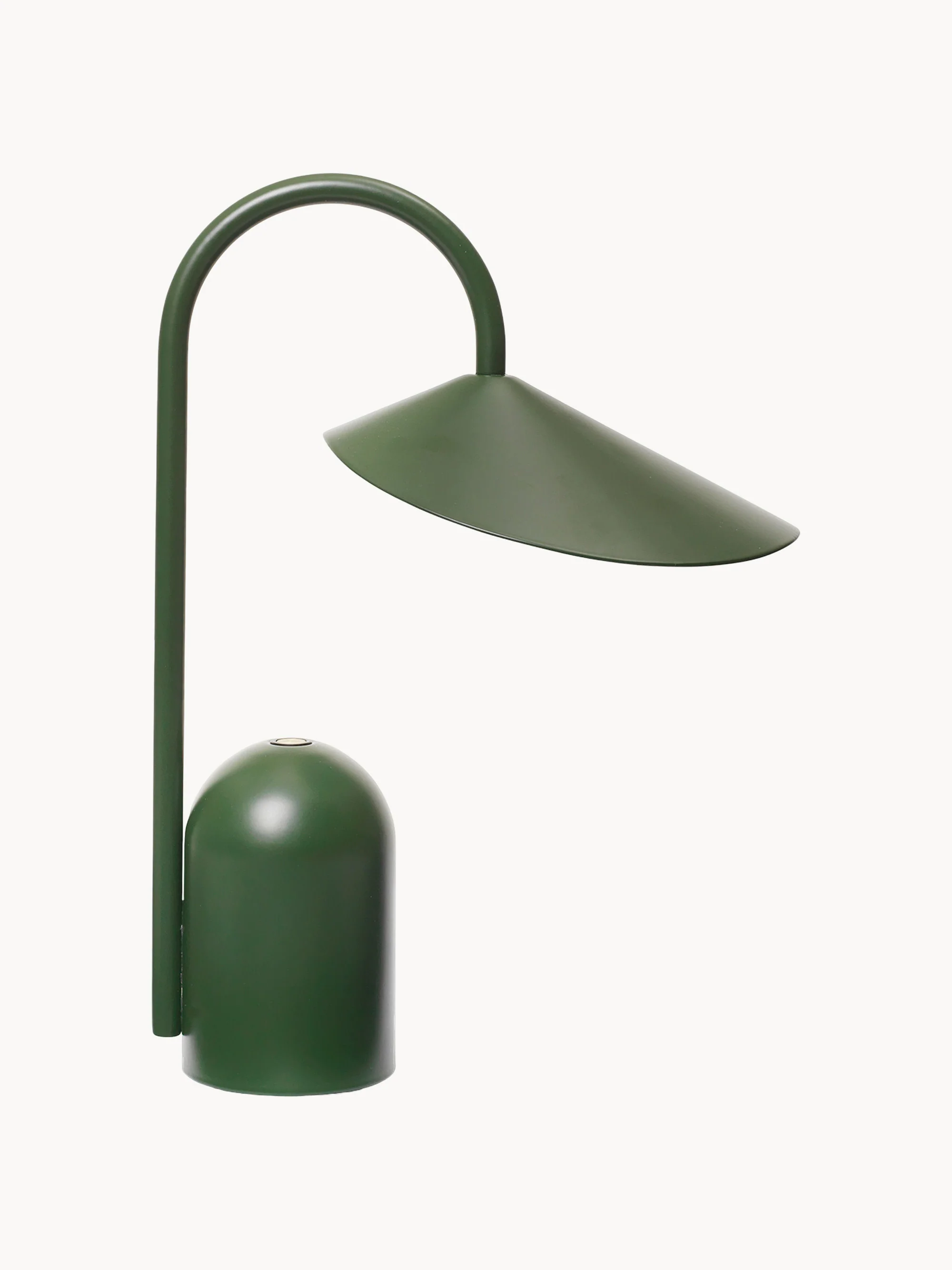 Kleine mobile LED-Tischlampe Arum, dimmbar