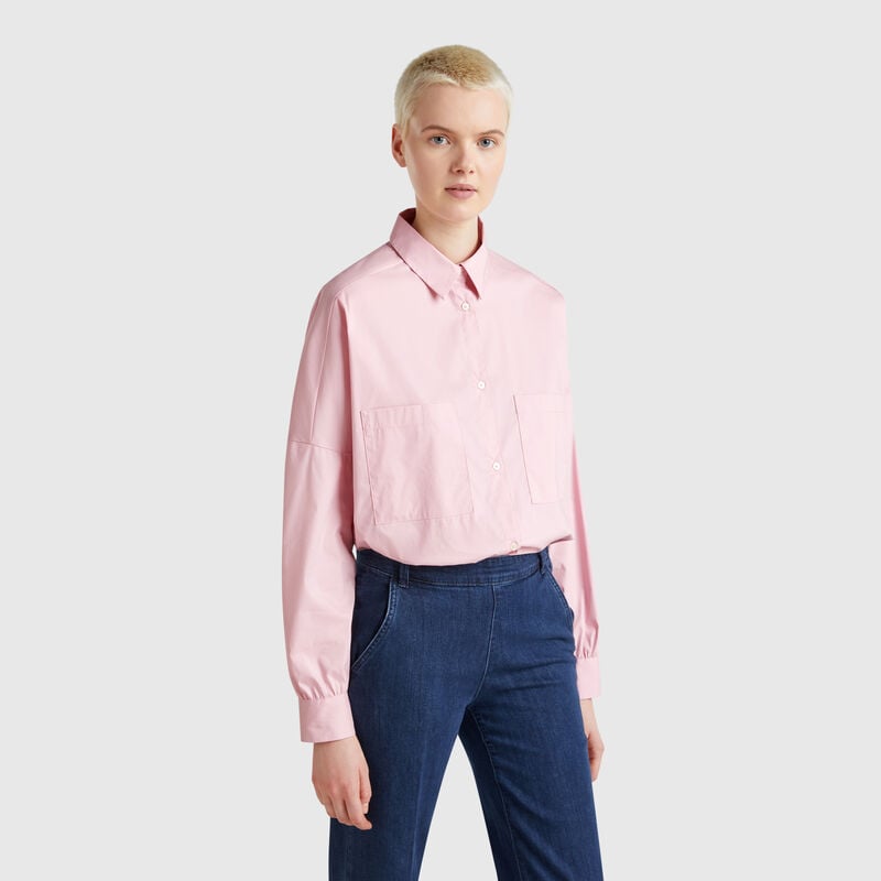 Oversized fit shirt