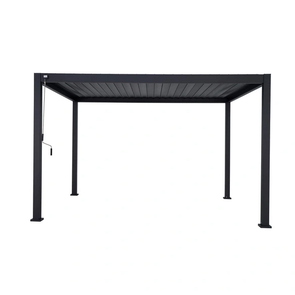 Pergola »Deluxe 111«, Aufstellmaß BxT: 307,15 x 398,6 cm, Höhe: 250 cm, anthrazit