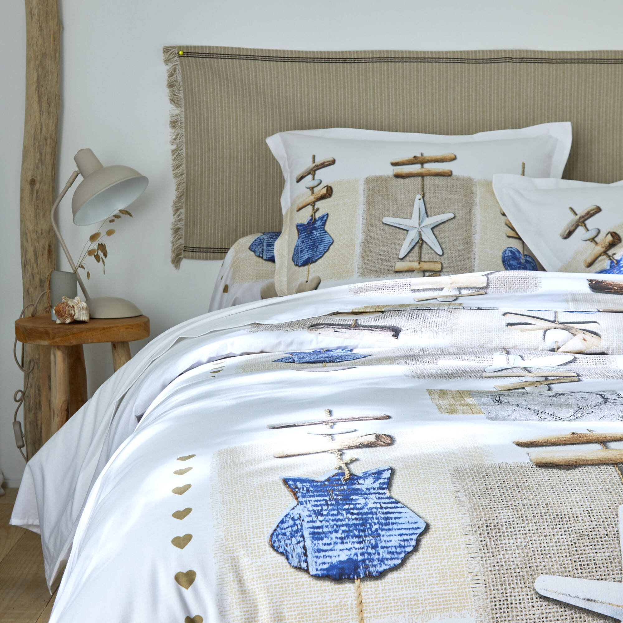 Linge de lit Lacanau coton