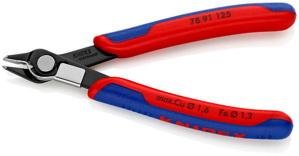 Knipex Super-Knips 78 91 125 : Pince Coupante de Précision pour électronique et Mécanique Fine, 125 mm