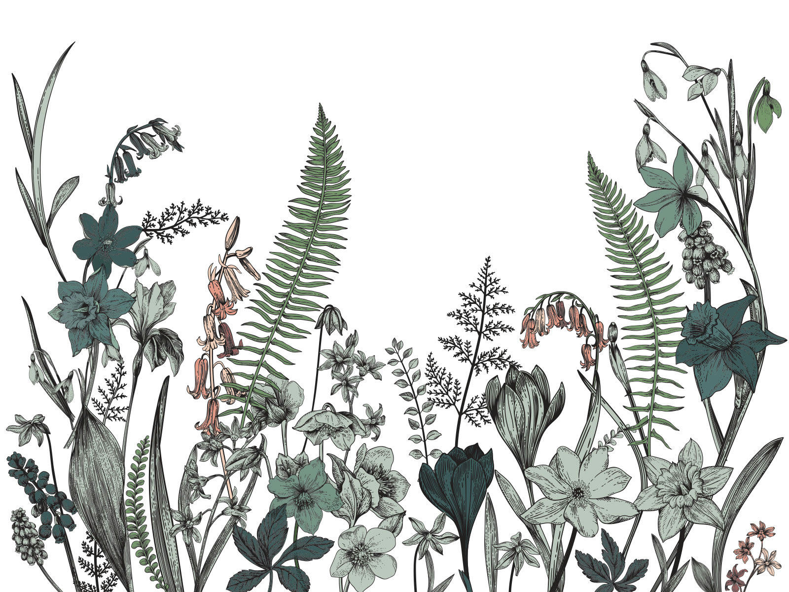 - Papier peint panoramique adhésif sacre du printemps 3m50x2m50