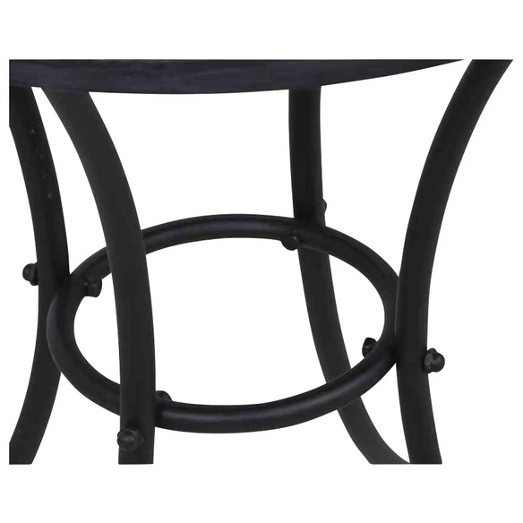 Gartentisch »Prato«, ØxH: 60 x 71 cm, Tischplatte: Stahl