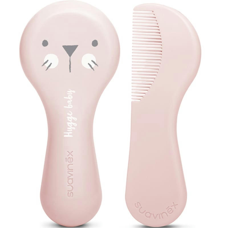 - Peigne et brosse Hygge Baby tigre rose