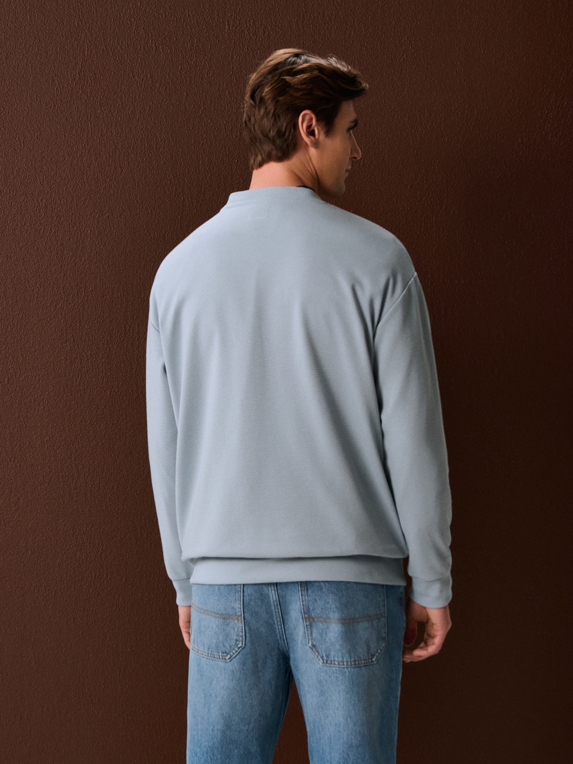 Bluza crewneck basic