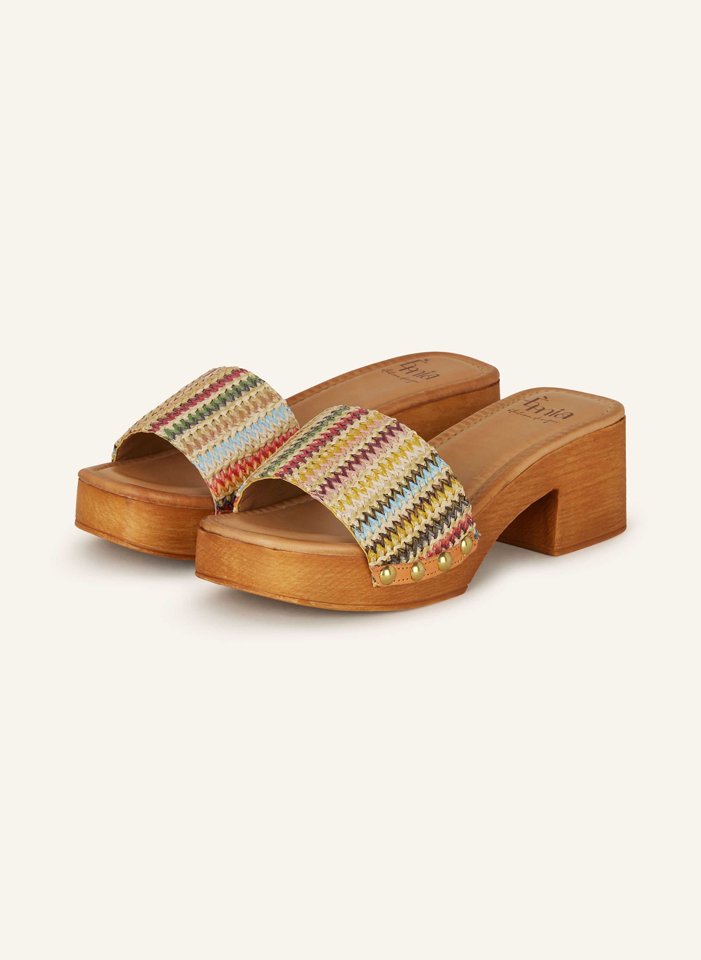 È MIA Plateau-Mules mit Nieten