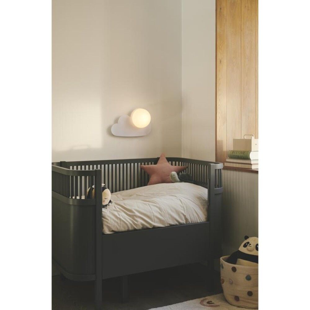 VEGGLAMPE NORDLUX SKYKU CLOUD Ø16X23,8CM HVIT