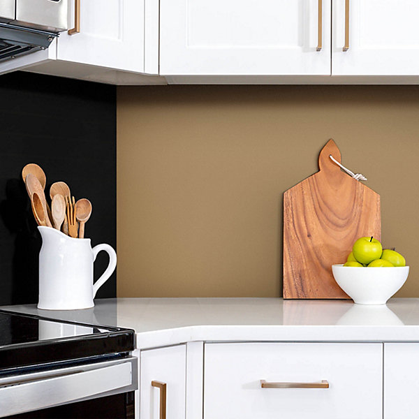 Panneau autocollant Tulup 100x50 cm Couleur marron 1 pcs