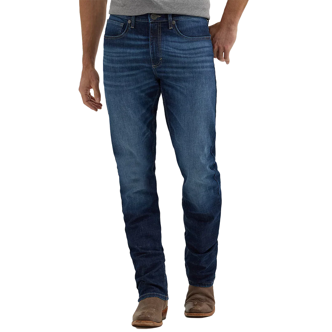 Мужские джинсы Wrangler 20X № 44, зауженный крой, прямые штанины.