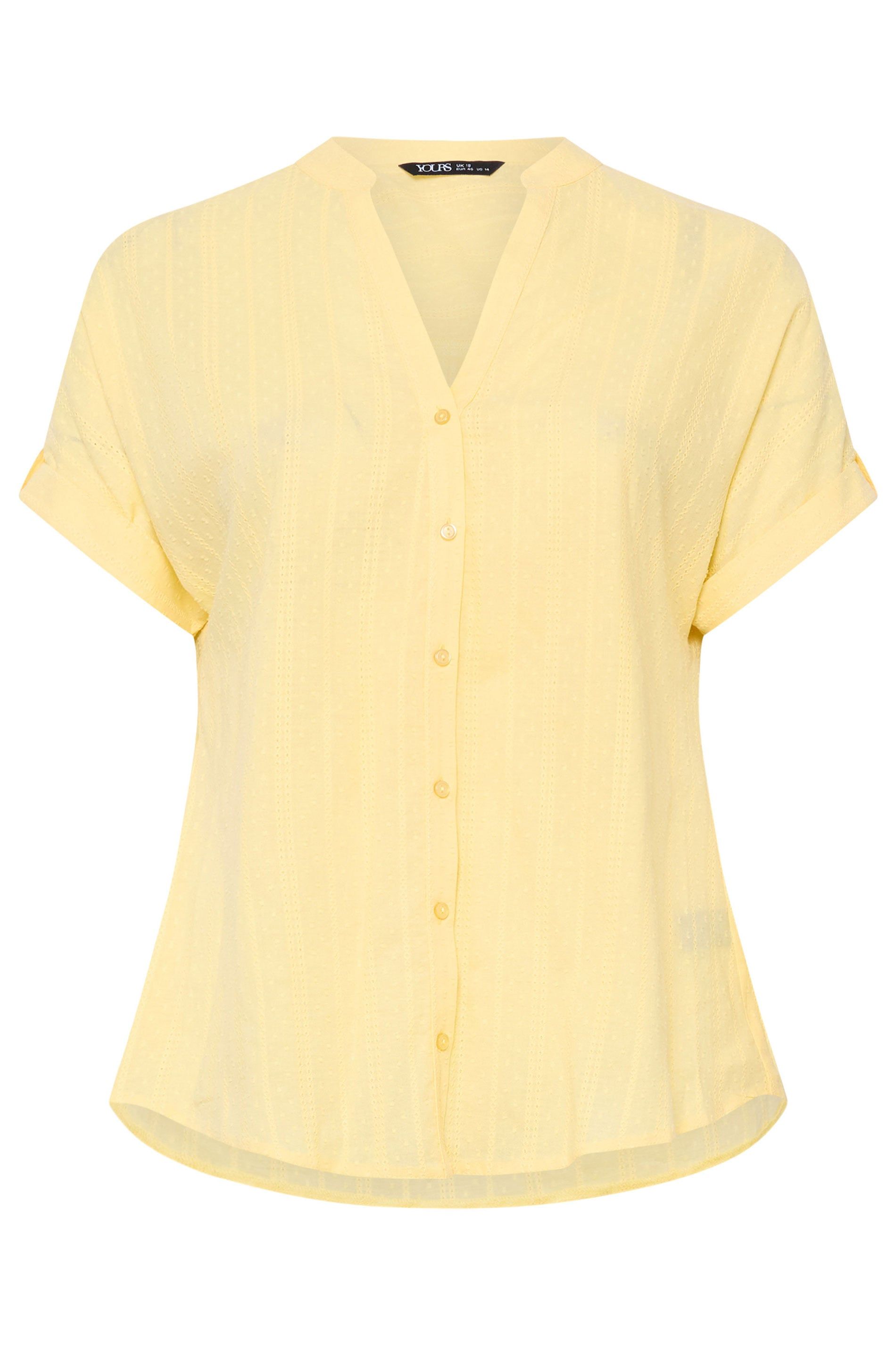 Yours Dobby Textured Blouse