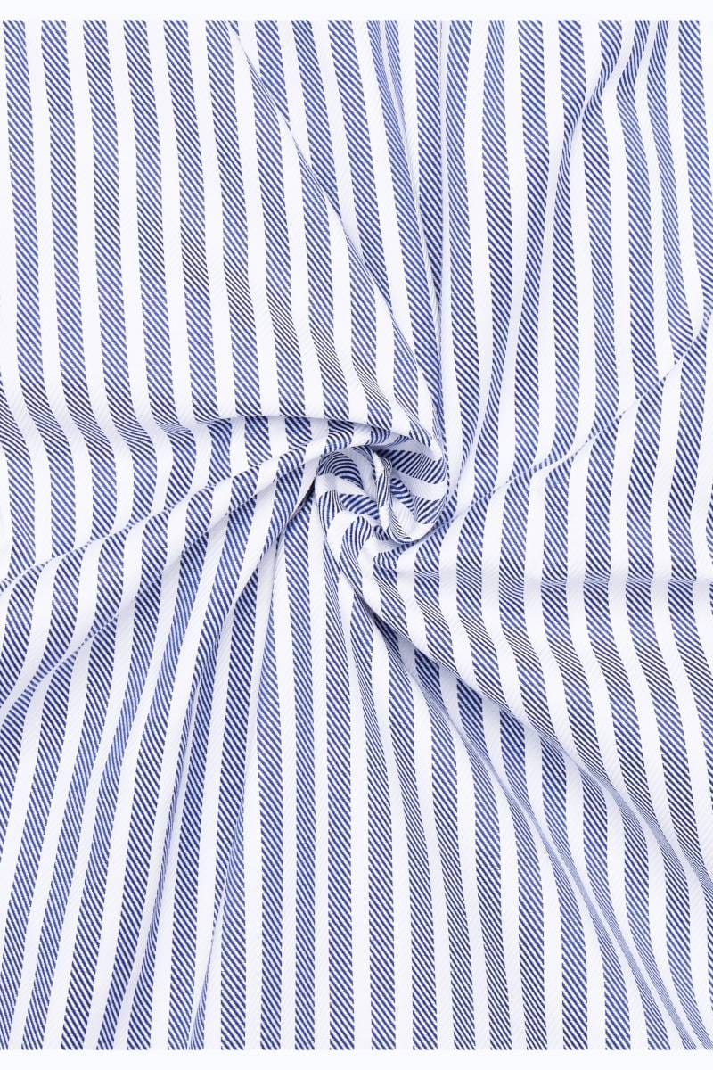 ETERNA Slim Fit Hemd dunkelblau, Gestreift
