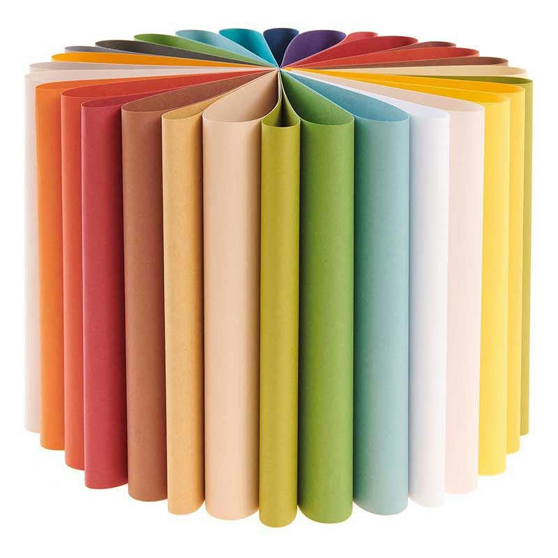 COULEUR TERRE - 30 feuilles de papier A4 180g