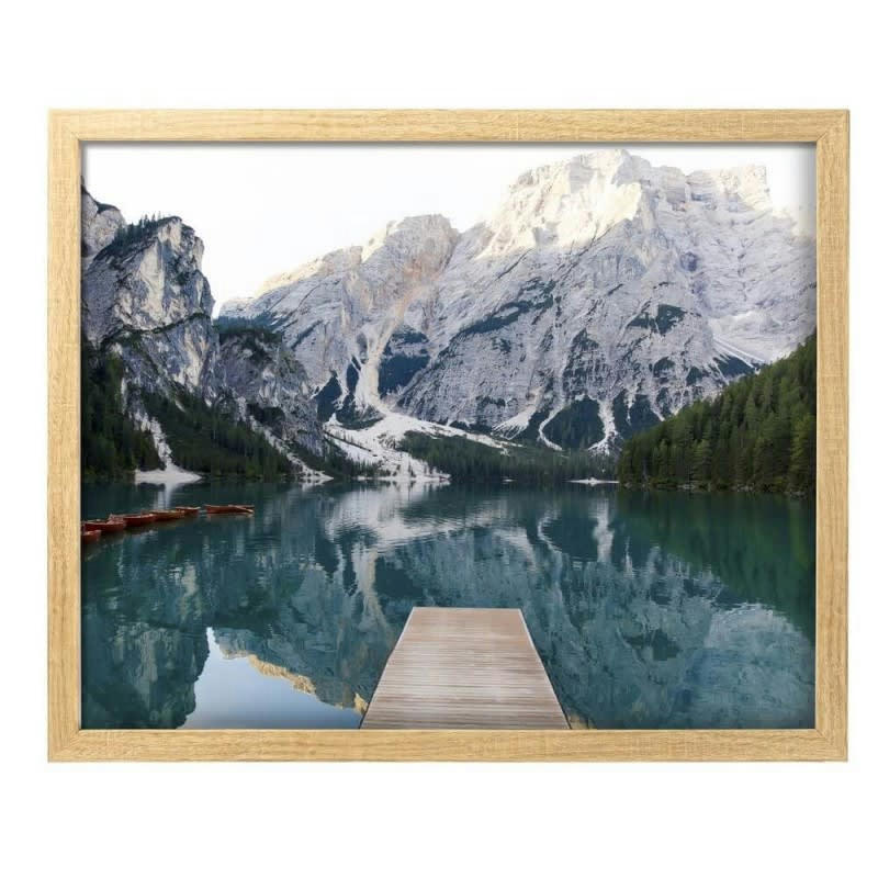 LAC - Photo encadrée baguette en bois FSC recyclable 30x40