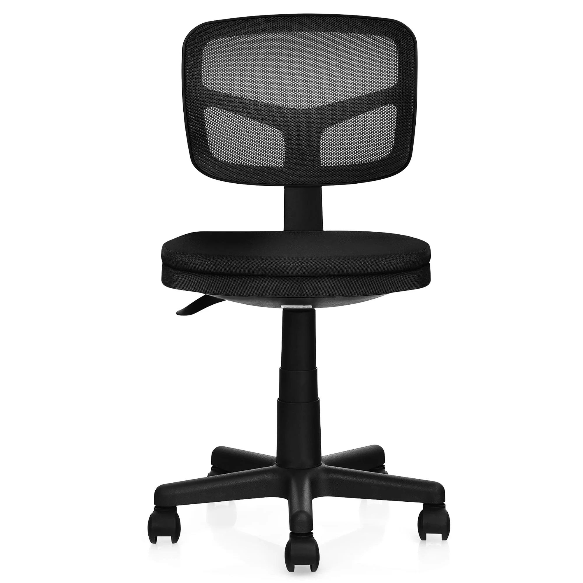 Costway Armless Office Chair Adjustable Swivel Computer Mesh Desk - See details