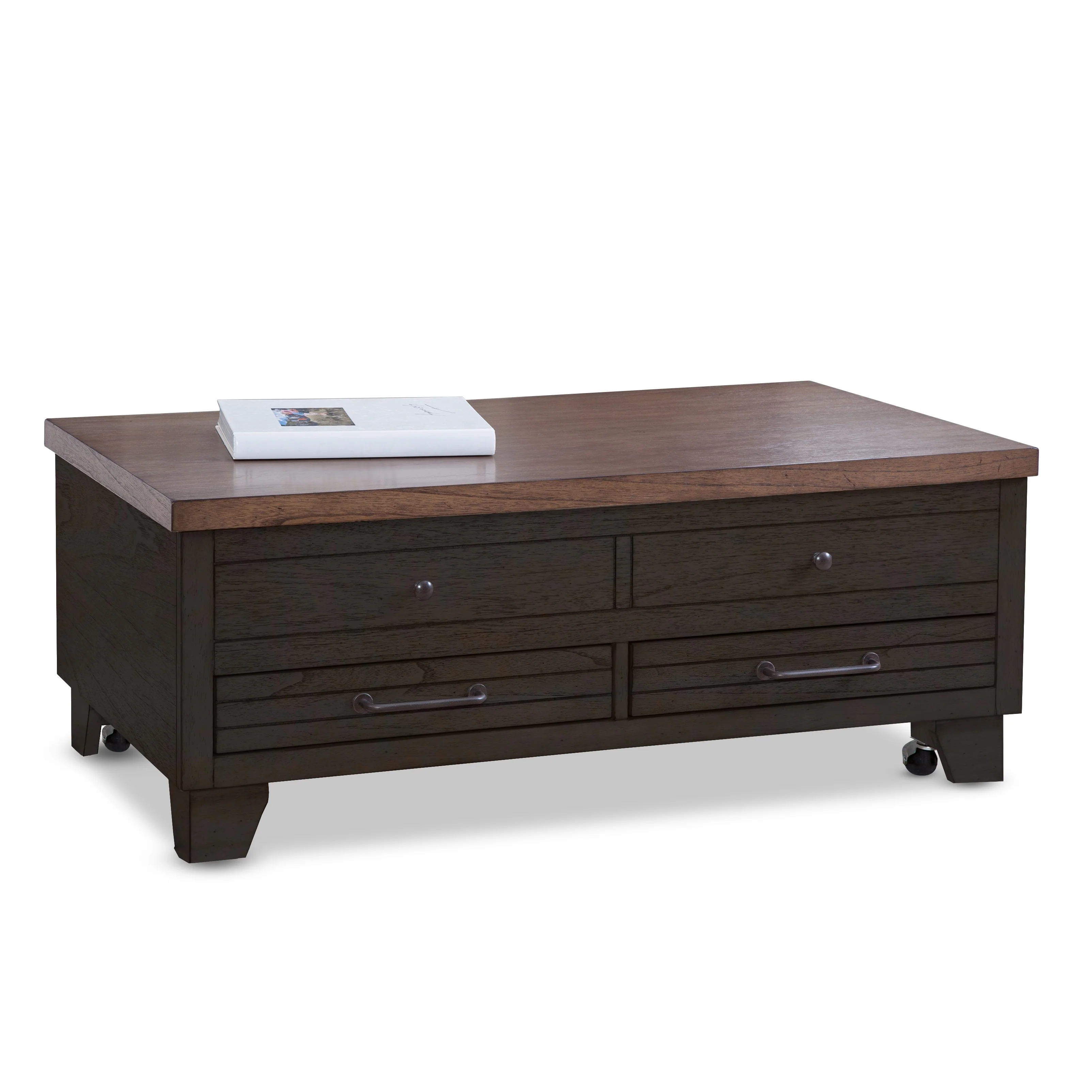 Steve Silver Two-tone Wood Lift-Top Coffee Table with Casters