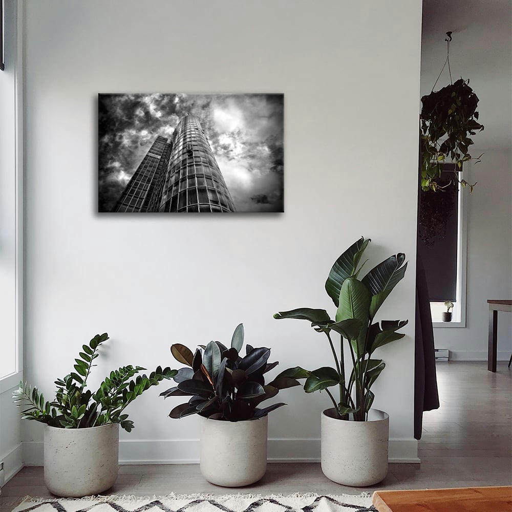 - Tableau impression sur toile le ciel derrière les nuages 60x90cm