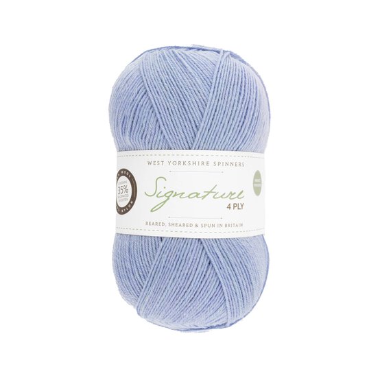 West Yorkshire Spinners Cornflower Signature 4 Ply 100g