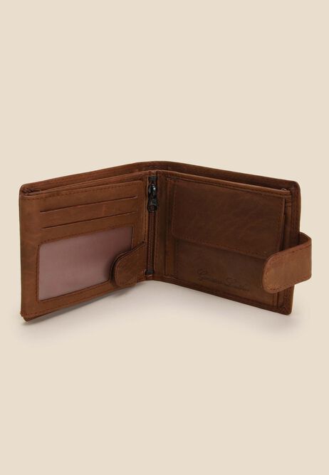Mens Brown Ridgeback Leather Wallet