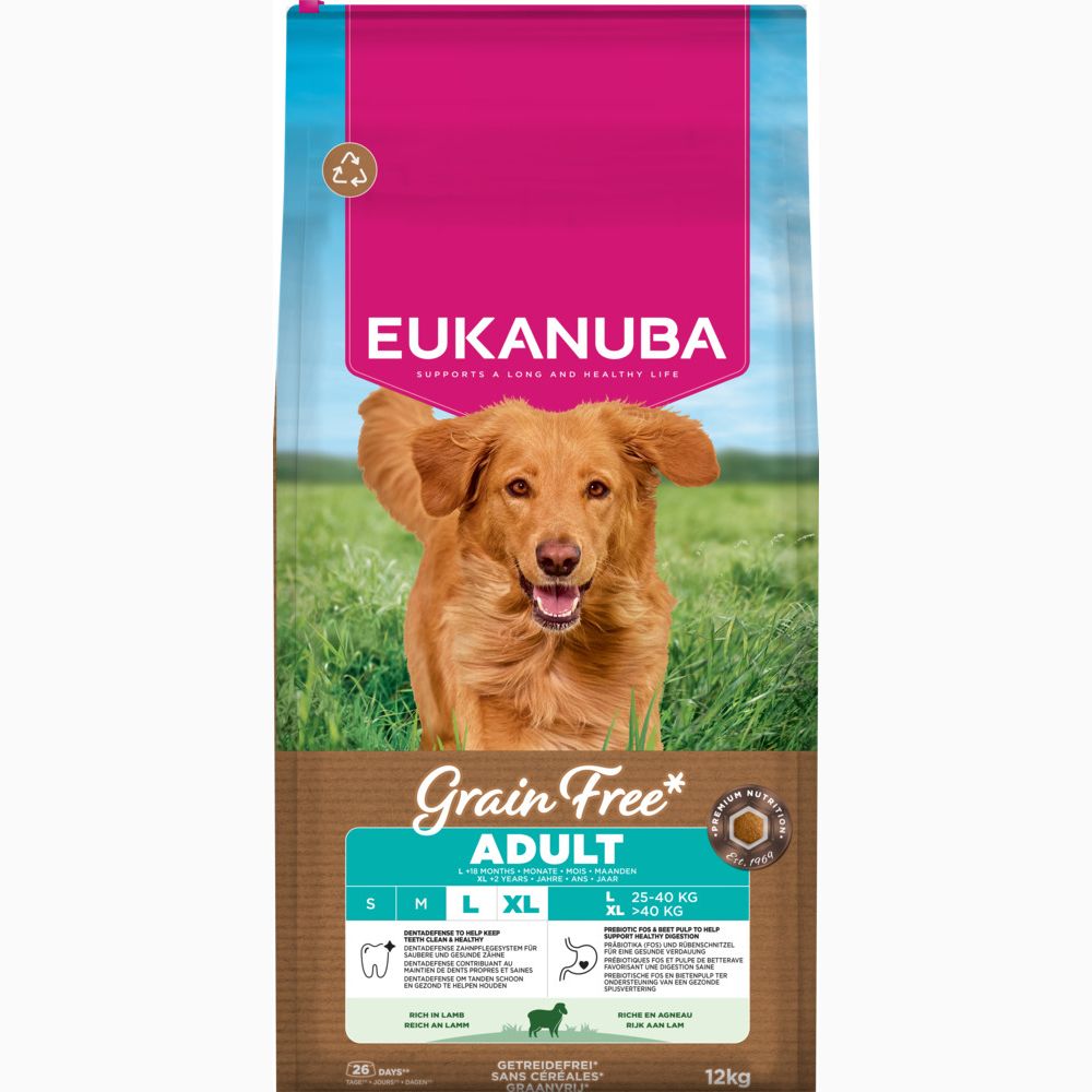 Eukanuba Grain-Free Adult Large & Giant Breed Lamb