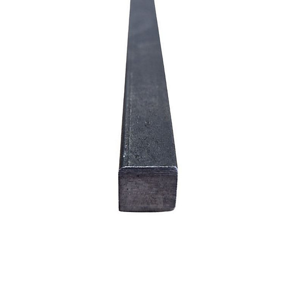 Carré acier laminé 25x25 Longueur : 4 metres - Comment Fer
