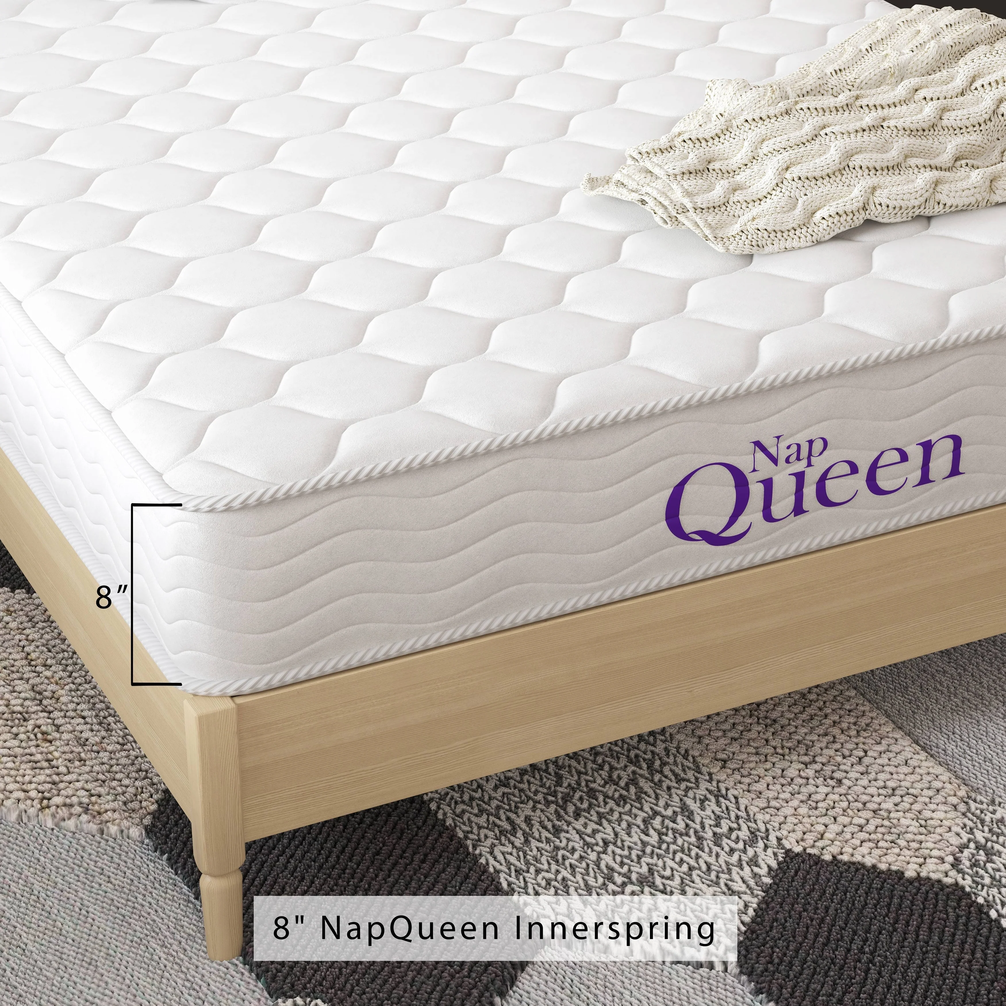 NapQueen 8 Supportive Innerspring Mattress