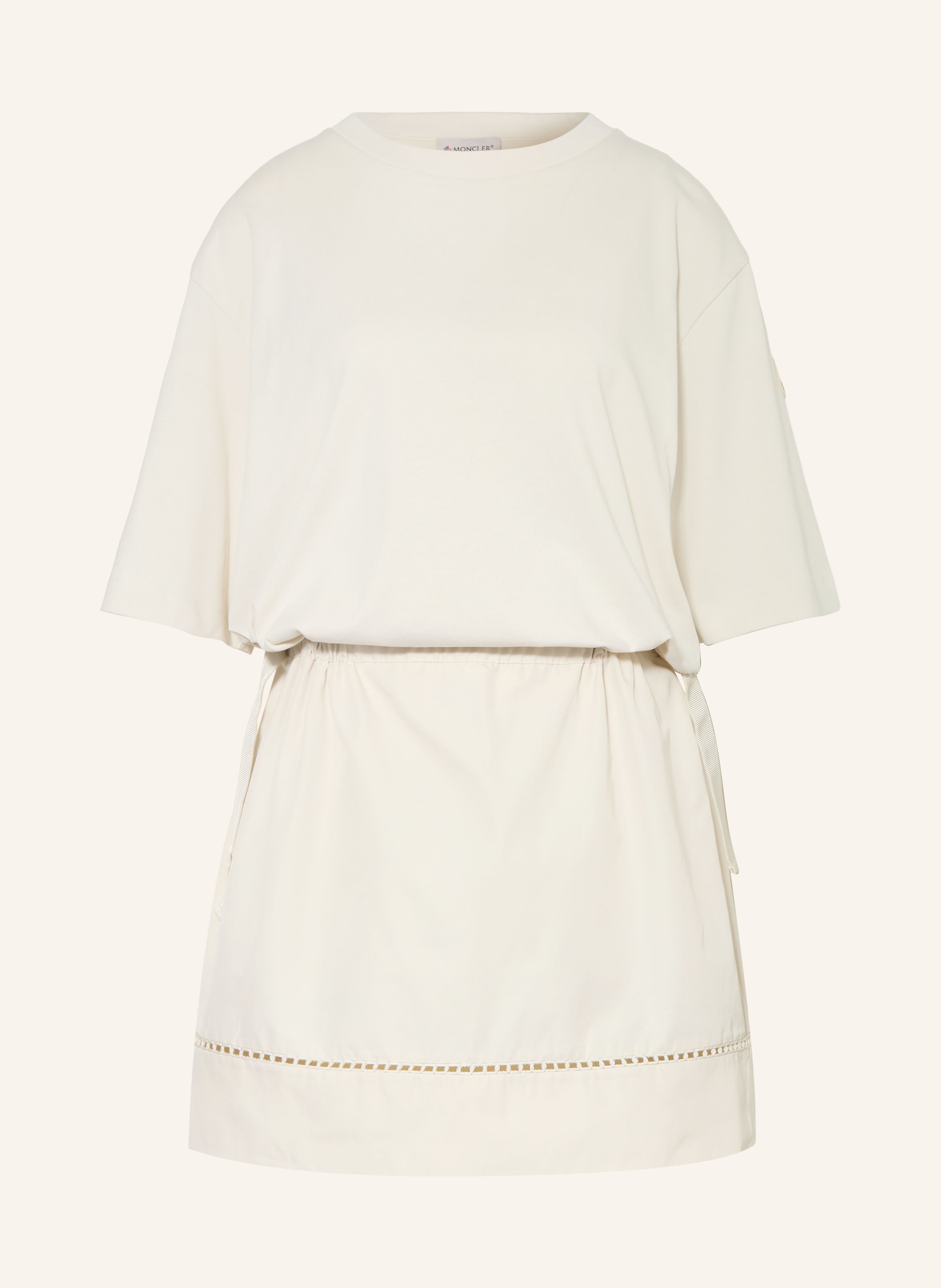 MONCLER Kleid im Materialmix