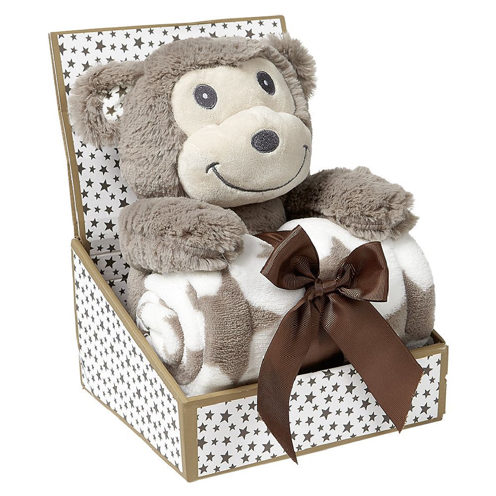 Plaid enfant avec peluche