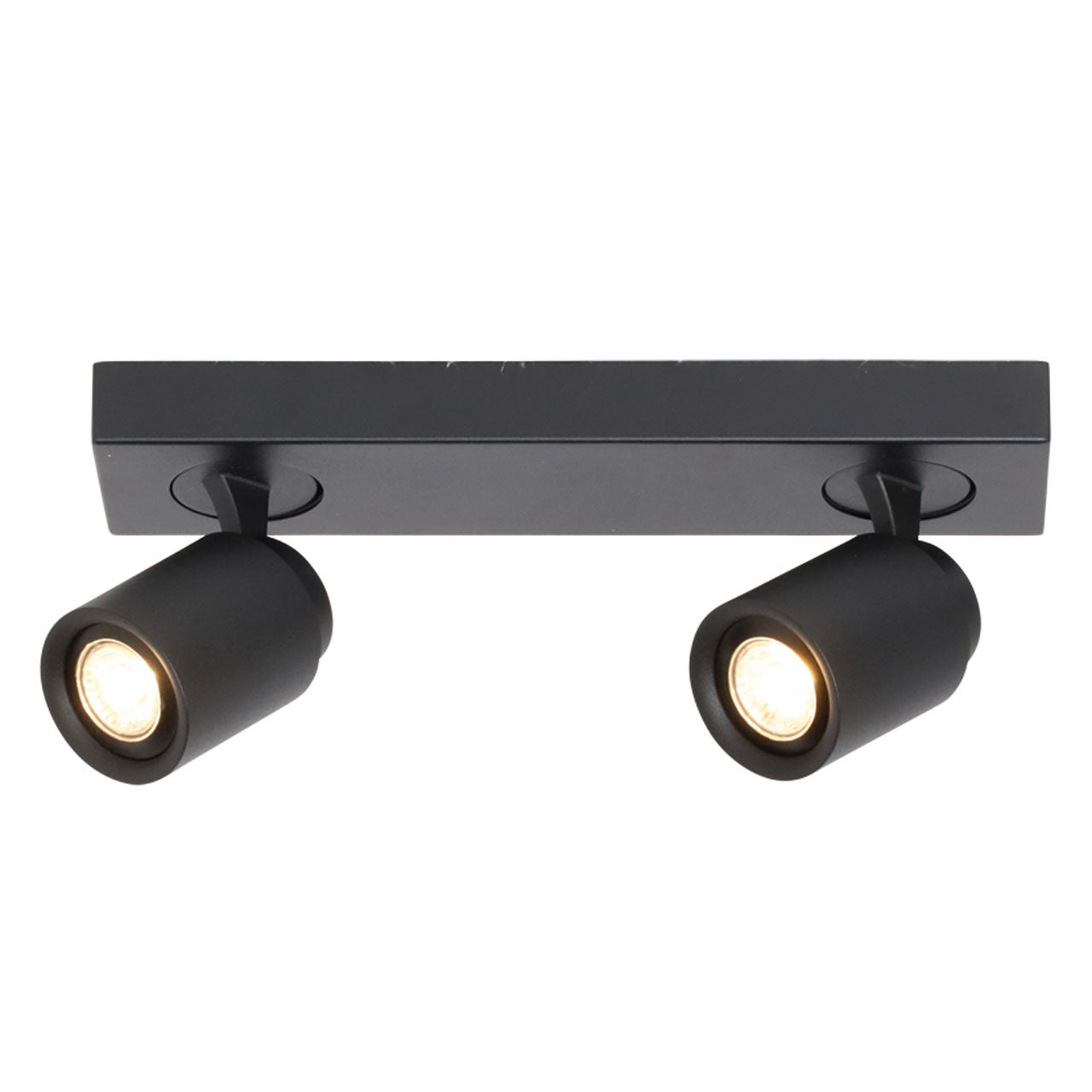 Freelight spot Razza - 2 lichts - 32 x 14  cm - zwart