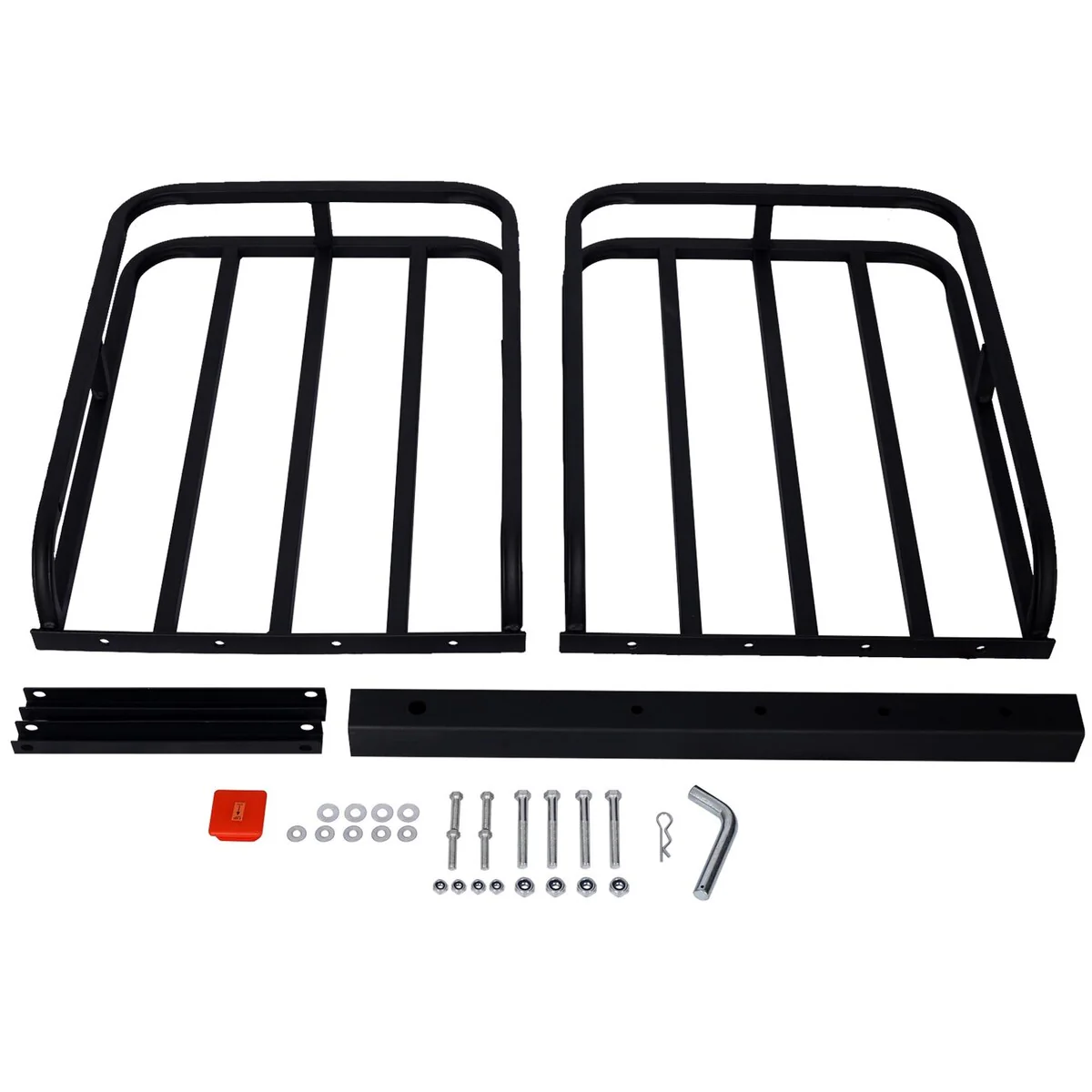 500 lb. Capacity 53in. x 19 in. Steel High Mount Cargo Carrier for 2 in. Receiver