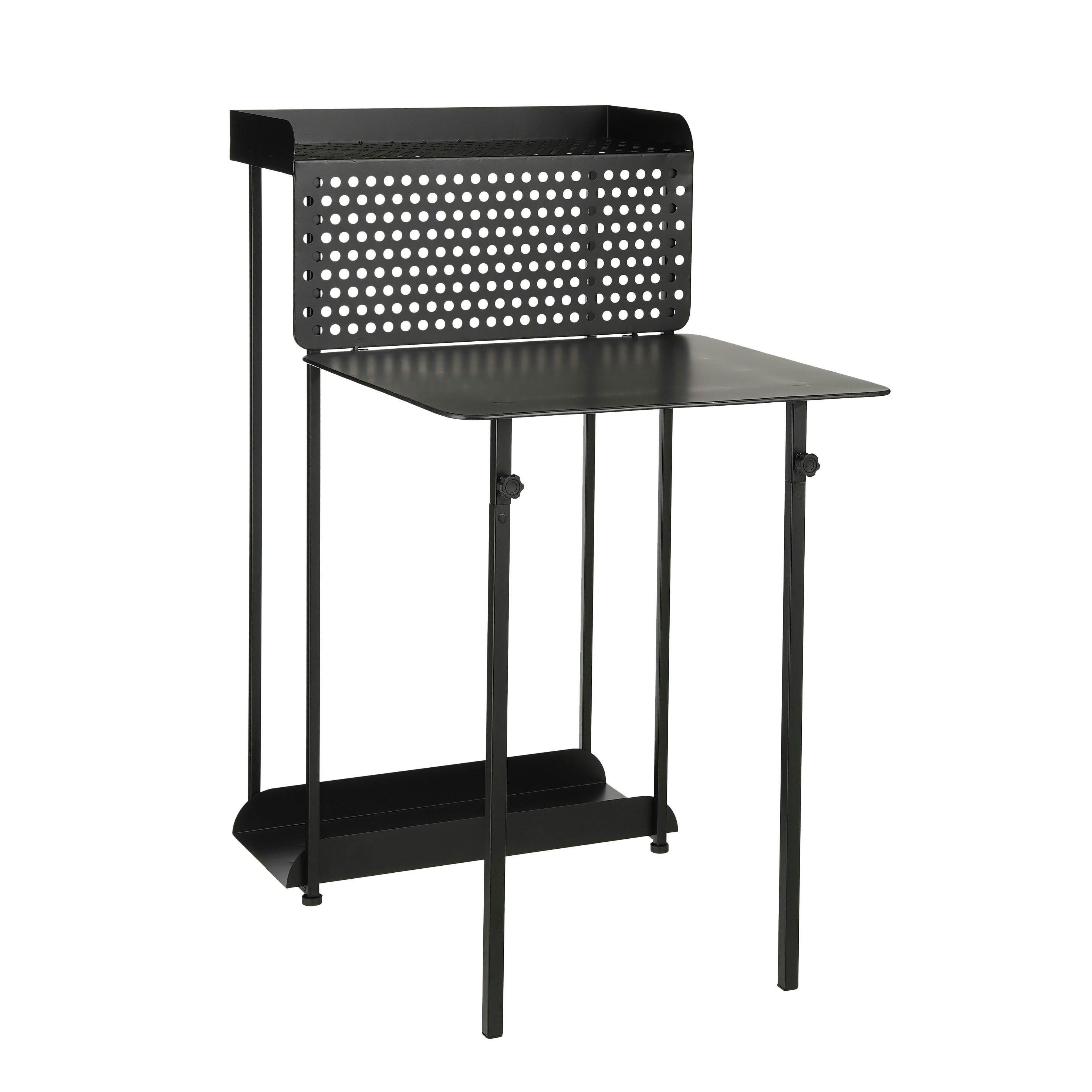 TORRE - Ensemble de balcon table et chaises
